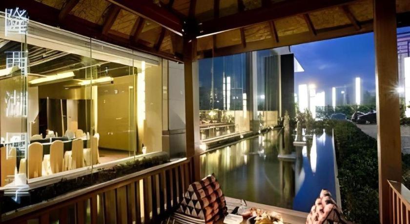 Ssaw Boutique Hotel Hangzhou Xiaoshan City Center Exterior foto